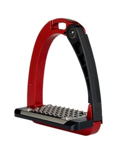 Acavallo Arena AluPro Junior Stirrups Red