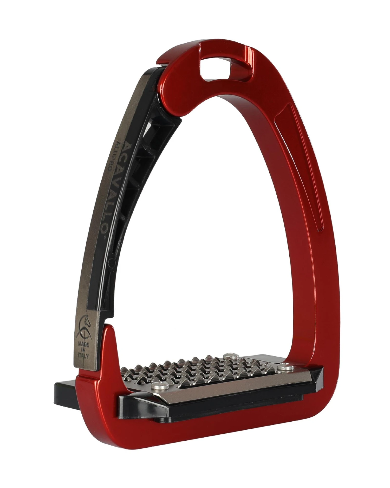 Acavallo Arena AluPro Stirrups Red 1 Acavallo Arena AluPro Stirrups Red