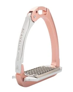 Acavallo Arena AluPlus 2.0 Stirrups Antique Rose -Lemieux Store 1482821