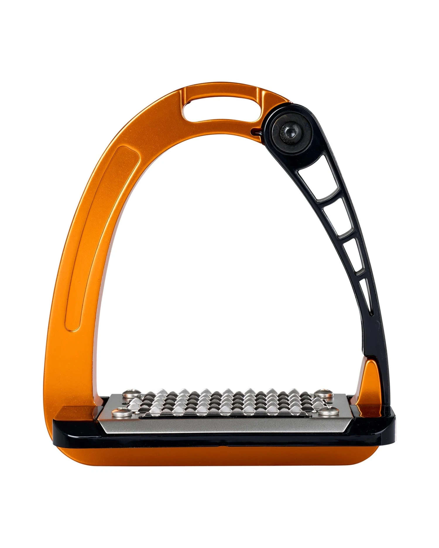 Acavallo Arena AluPro Junior Stirrups Orange 2 Acavallo Arena AluPro Junior Stirrups Orange - Image 2