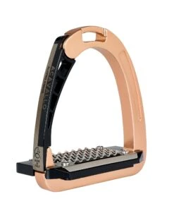 Acavallo Arena AluPro Junior Stirrups Rose Gold -Lemieux Store 1483197