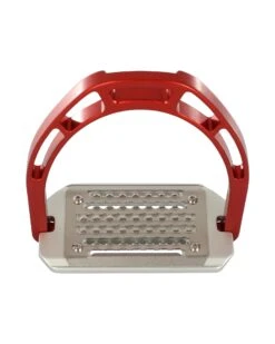 Acavallo Arco Evolution AluPro Stirrups Red -Lemieux Store 1484122