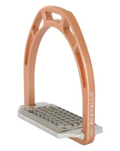 Acavallo Arco Evolution AluPro Stirrups Rose Gold