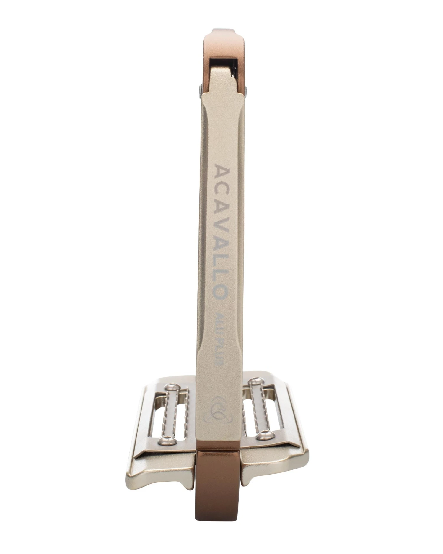 Acavallo Arena AluPlus 2.0 Stirrups Golden Brown 2 Acavallo Arena AluPlus 2.0 Stirrups Golden Brown - Image 2
