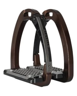 Acavallo Arena AluPro Stirrups Brown -Lemieux Store 1484791