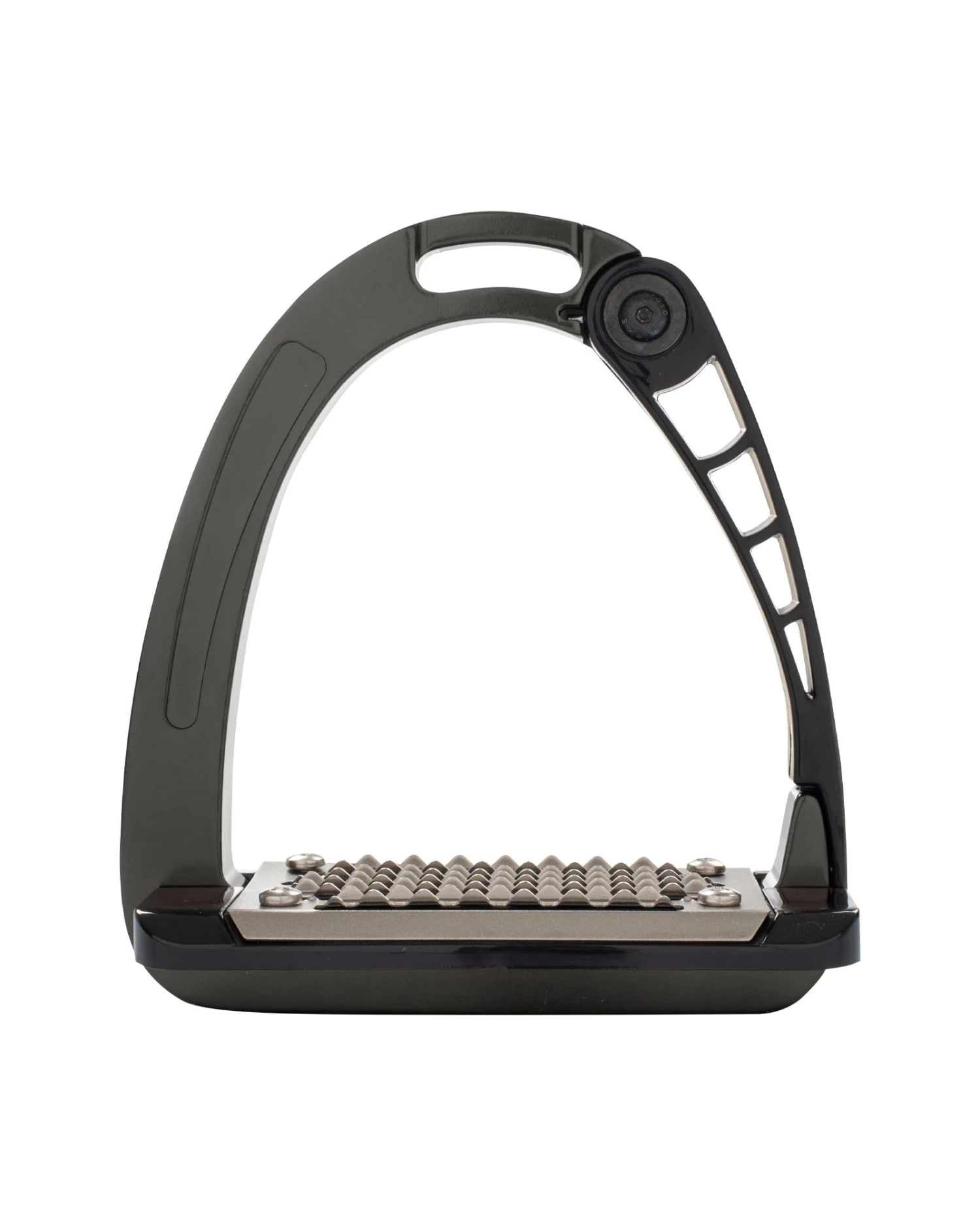 Acavallo Arena AluPro Junior Stirrups Charcoal 2 Acavallo Arena AluPro Junior Stirrups Charcoal - Image 2