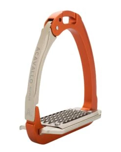 Acavallo Arena AluPlus 2.0 Stirrups Orange -Lemieux Store 1486614