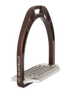 Acavallo Arco Evolution AluPro Stirrups Brown -Lemieux Store 1486623