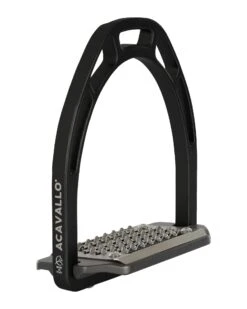 Acavallo Arco Evolution AluPro Stirrups Black -Lemieux Store 1486641
