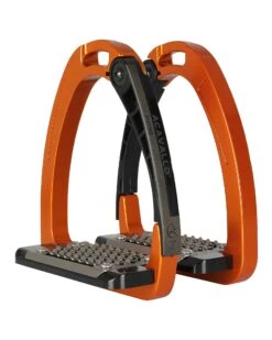 Acavallo Arena AluPro Stirrups Orange 13 Acavallo Arena AluPro Stirrups Orange -Lemieux Store 1496075