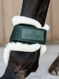 Kentucky Horsewear Kentucky Velvet Fleece Bamboo Tendon & Fetlock Boots Dark Green -Lemieux Store 25 5e23d35c 6fd4 4c78 a83b 0c1cfd97e8d0