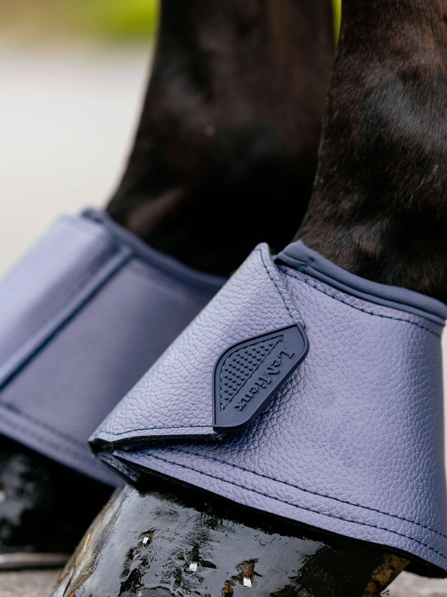 LeMieux Arika Over Reach Boots Dusk Blue 2 LeMieux Arika Over Reach Boots Dusk Blue - Image 2