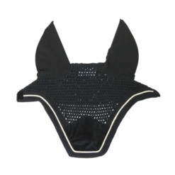 Kentucky Horsewear Kentucky Velvet Wellington Ear Bonnet Black