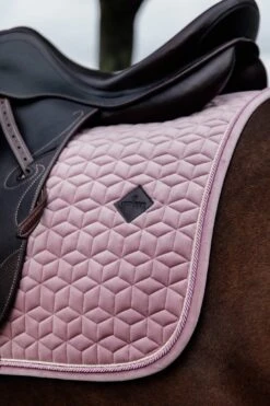 Kentucky Horsewear Kentucky Velvet Dressage Saddle Pad Old Rose -Lemieux Store 504fa463974b68ff0f2799ce1ca3d671097c10e0da6b9370ff4cc2ef739d15ef