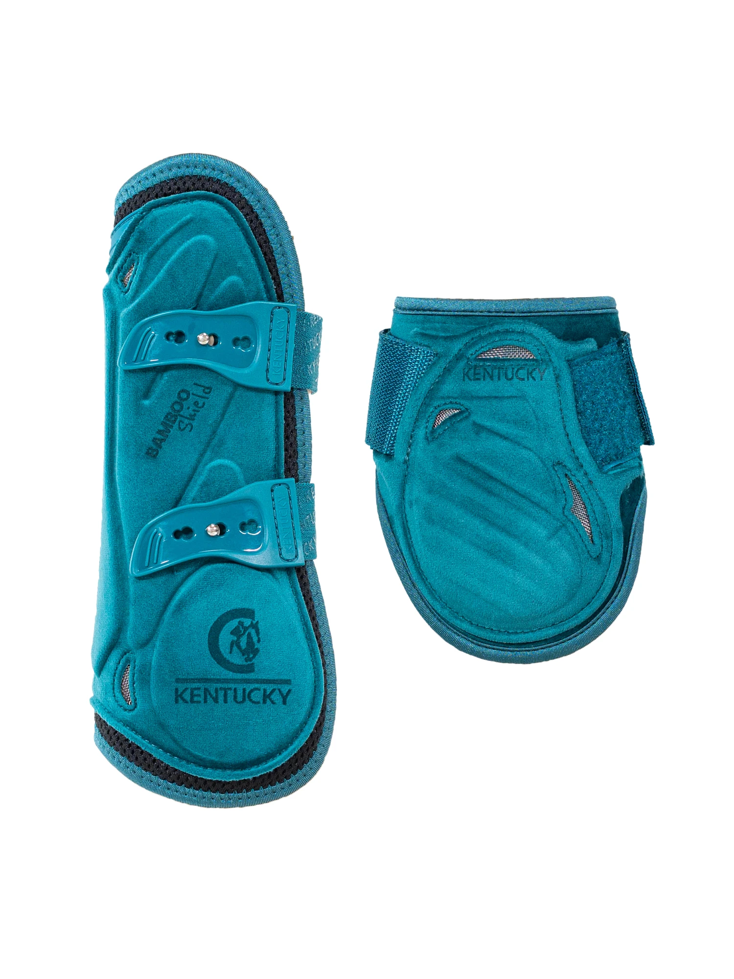 Kentucky Horsewear Kentucky Velvet Bamboo Tendon & Fetlock Boots Emerald 1 Kentucky Horsewear Kentucky Velvet Bamboo Tendon & Fetlock Boots Emerald