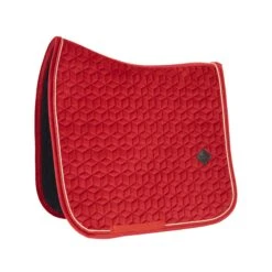 Kentucky Horsewear Kentucky Velvet Dressage Saddle Pad Red