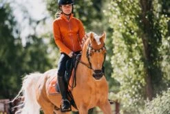 Equestrian Stockholm Dressage Saddle Pad Brick Orange -Lemieux Store ARAHUS OMSLAG