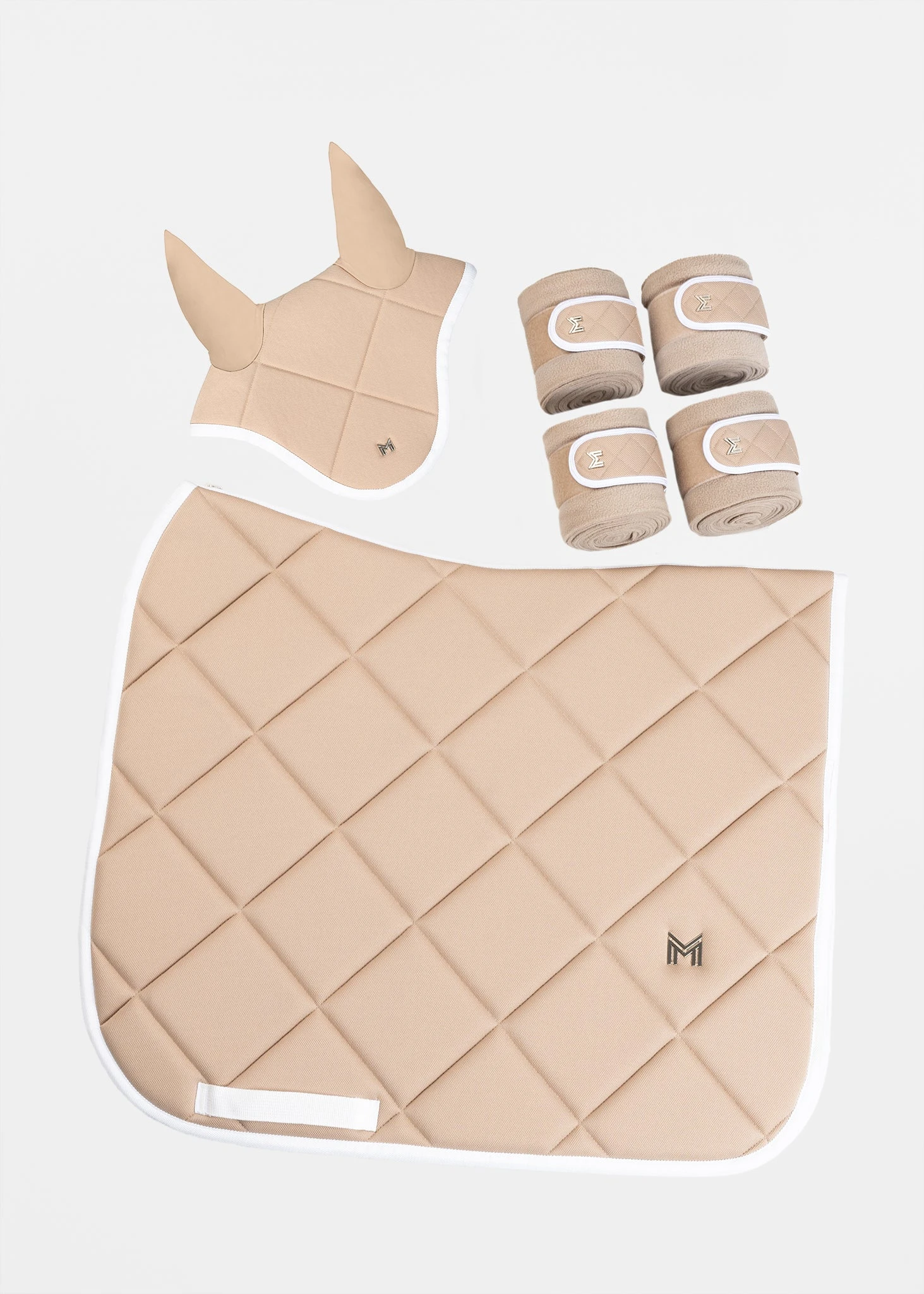 Maximilian Crew Bandages Beige 4 Maximilian Crew Bandages Beige - Image 4