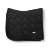 Equestrian Stockholm Modern Mesh Dressage Saddle Pad Black