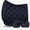 PS Of Sweden Monogram Dressage Saddle Pad & Bandages Navy