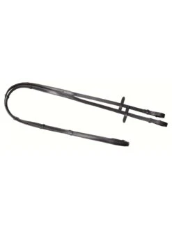 SD Design Rolled Leather Reins Black