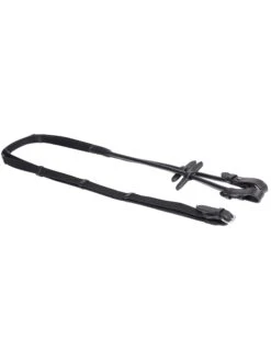 SD Design Rolled Web Reins Black