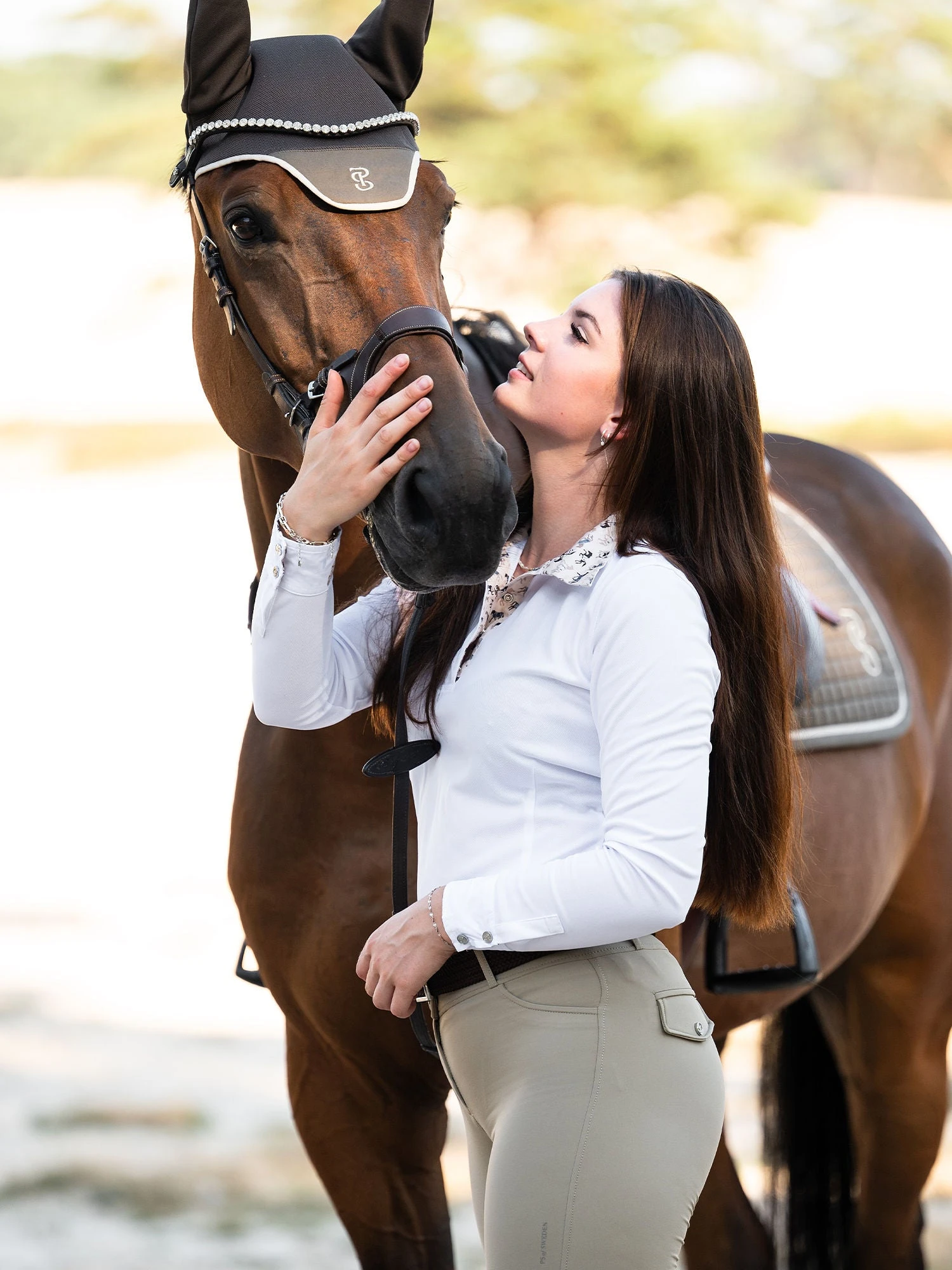 PS Of Sweden Elite Ear Bonnet Misty Brown 3 PS Of Sweden Elite Ear Bonnet Misty Brown - Image 3