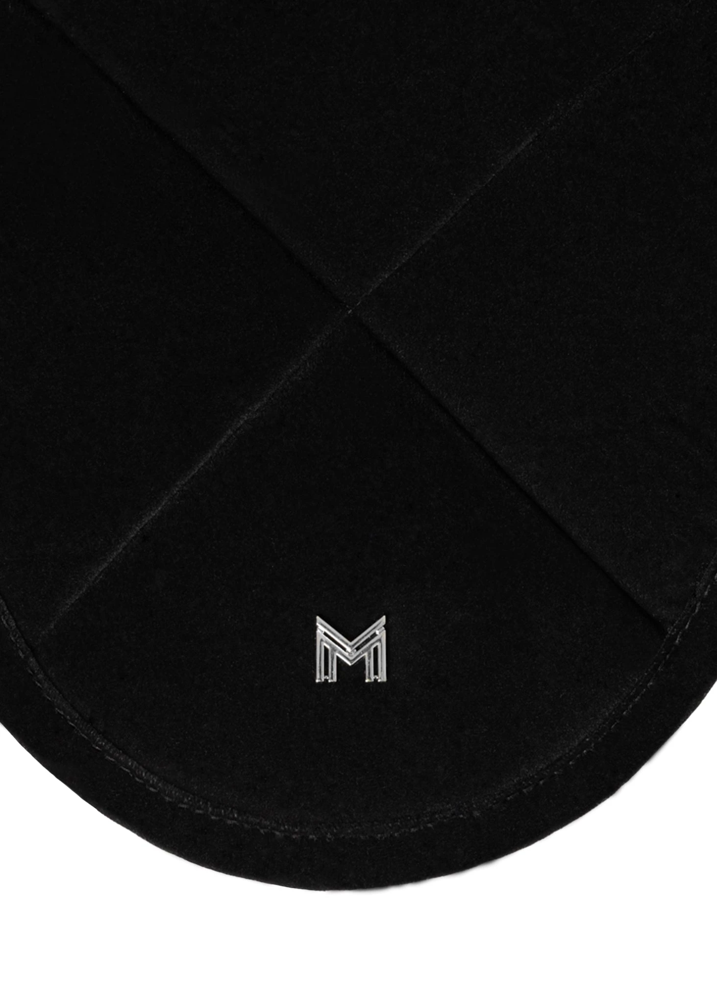 Maximilian Velvet Ear Bonnet Black 2 Maximilian Velvet Ear Bonnet Black - Image 2