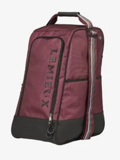 LeMieux Elite Wellington Boot Bag Burgundy