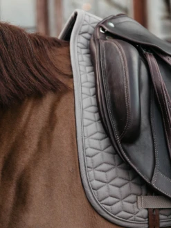 Kentucky Horsewear Kentucky Classic Dressage Saddle Pad Beige -Lemieux Store I 44