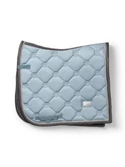 Equestrian Stockholm Dressage Saddle Pad Ice Blue