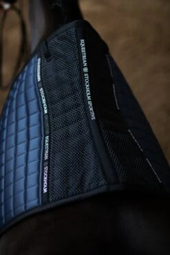 Equestrian Stockholm Dressage Saddle Pad Sportive Dark Venice -Lemieux Store MG 3874