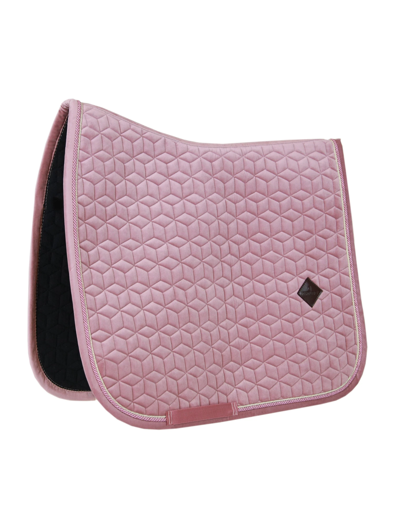 Kentucky Horsewear Kentucky Velvet Dressage Saddle Pad Old Rose