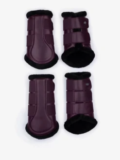 PS Of Sweden Premium Fleece Brushing Boots Plum