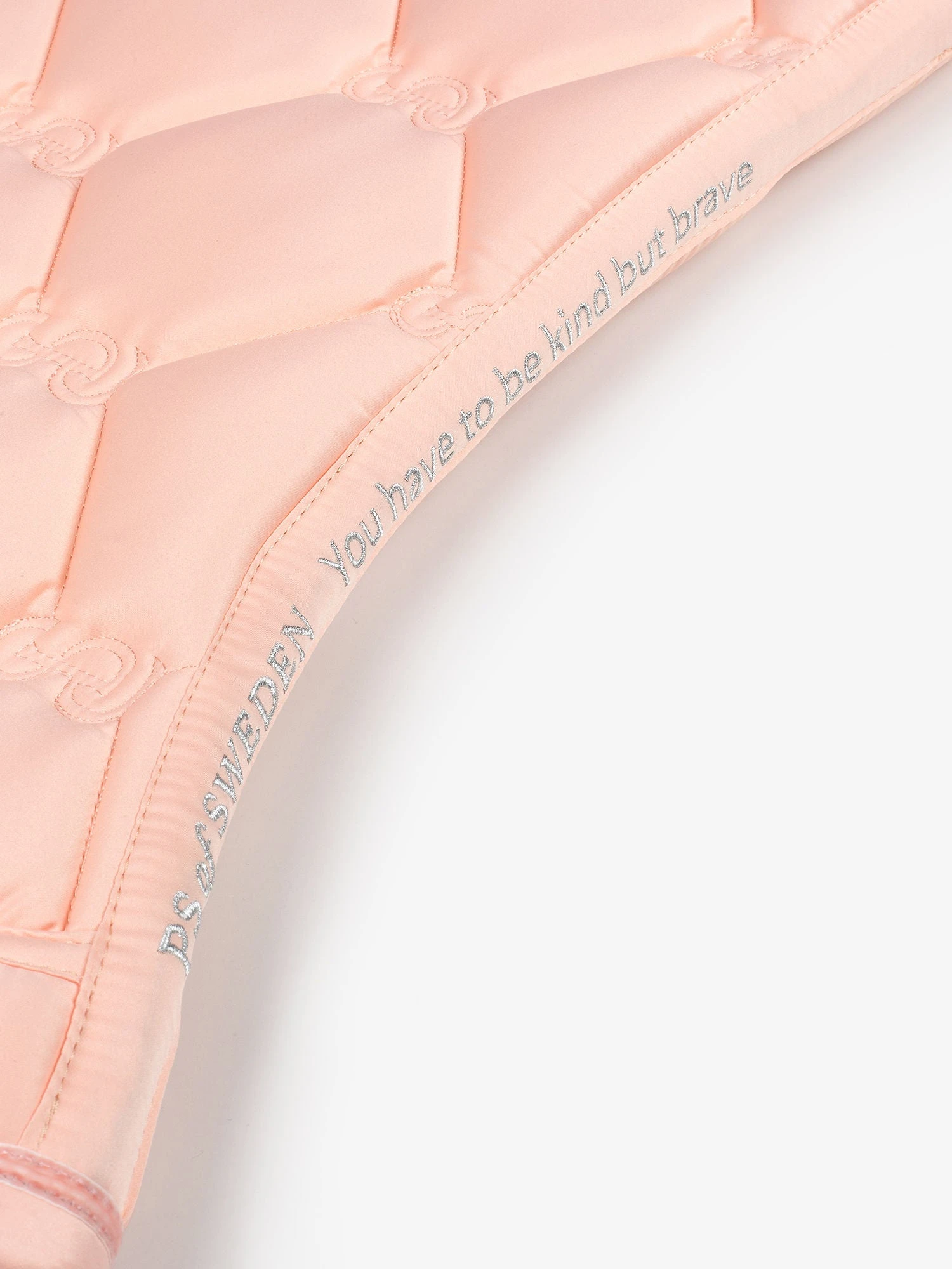 PS Of Sweden Ruffle Dressage Saddle Pad Peach 2 PS Of Sweden Ruffle Dressage Saddle Pad Peach - Image 2