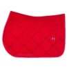 Maximilian Velvet Jump Saddle Pad Crimson