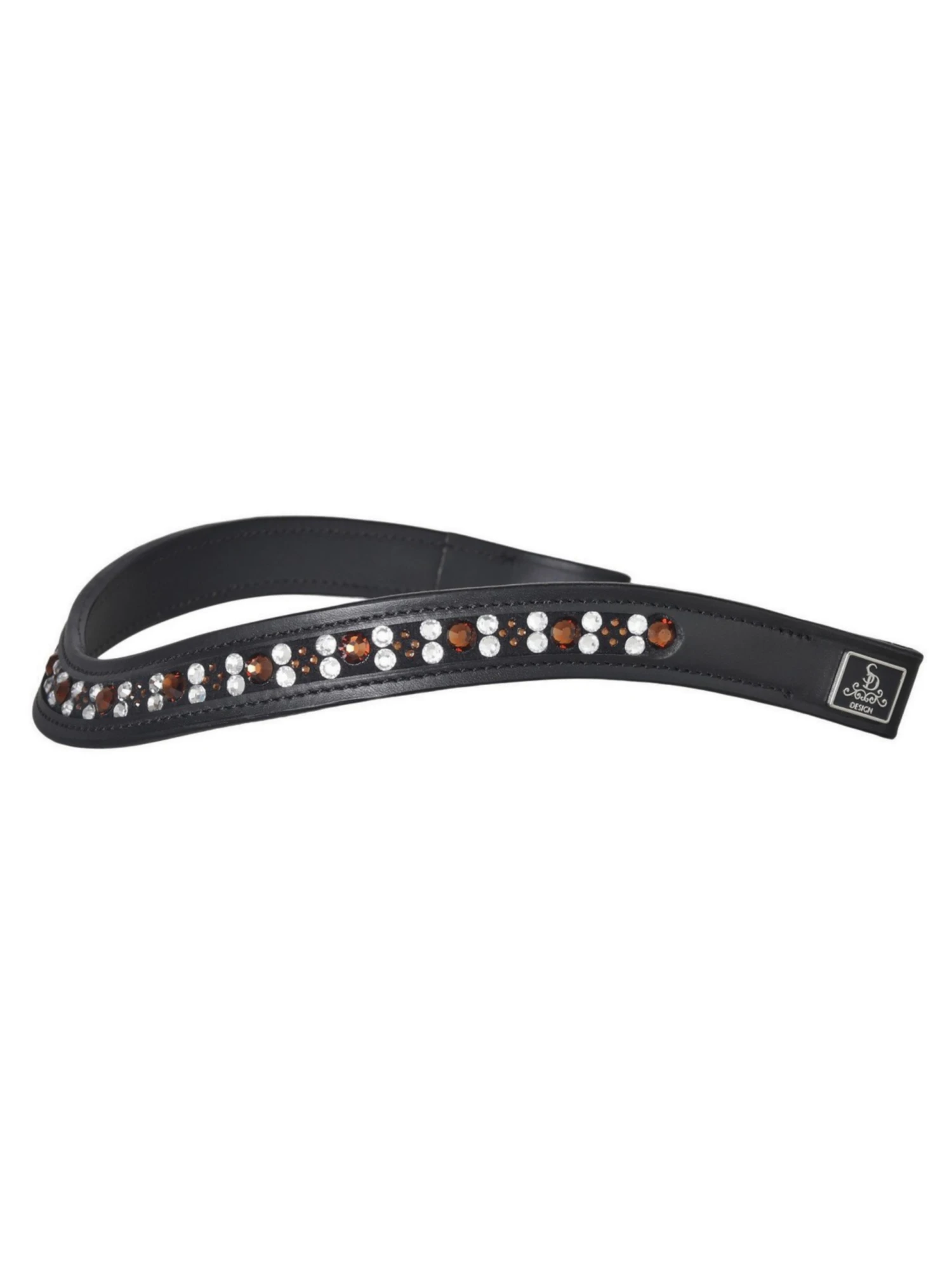 SD Design Vivaldi Browband Smoked Topaz 1 SD Design Vivaldi Browband Smoked Topaz
