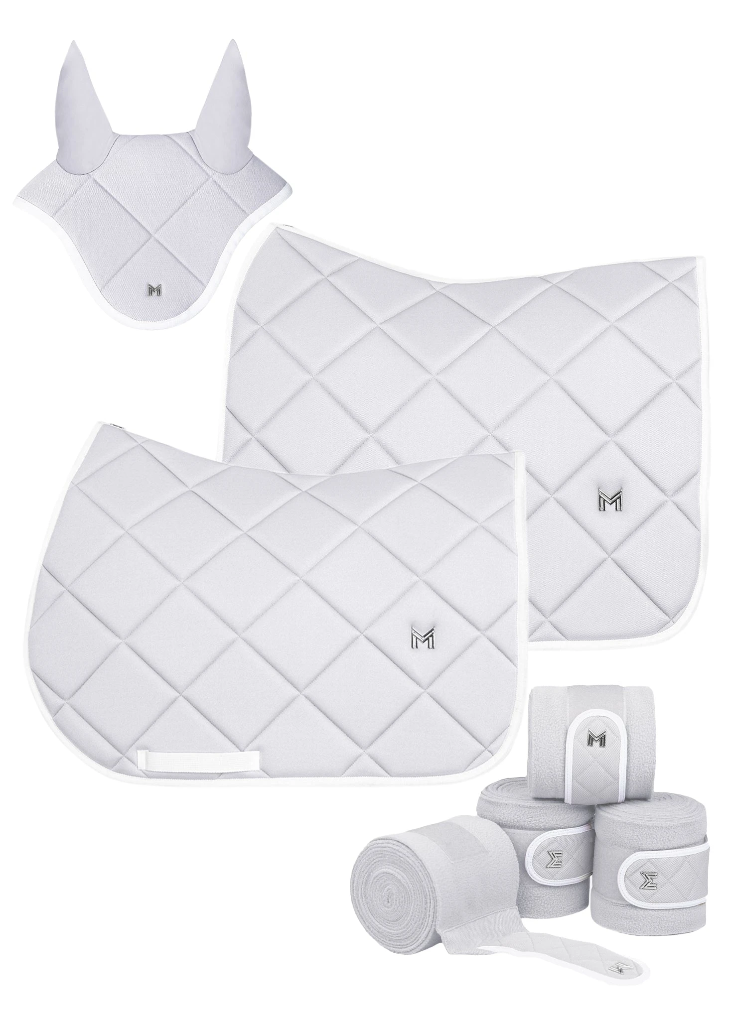 Maximilian Crew Dressage Saddle Pad Glacier 3 Maximilian Crew Dressage Saddle Pad Glacier - Image 3