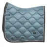 Equestrian Stockholm Dressage Saddle Pad Steel Blue