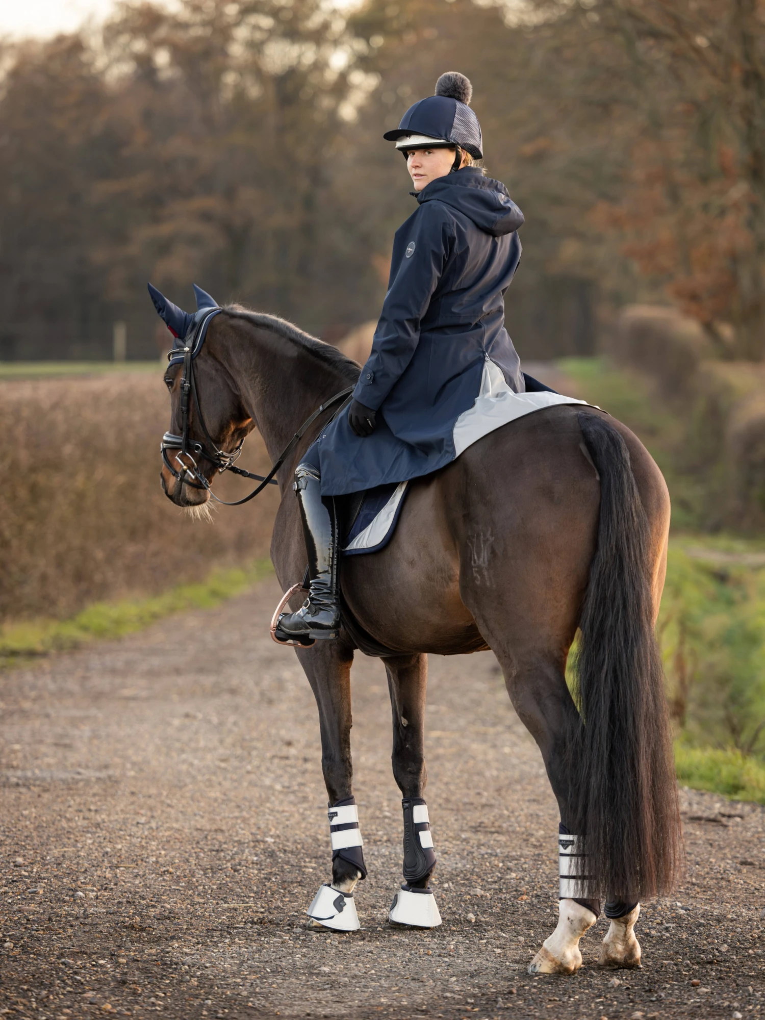 LeMieux Over Reach Boots Reflective 2 LeMieux Over Reach Boots Reflective - Image 2