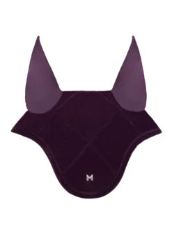 Maximilian Velvet Ear Bonnet Amethyst
