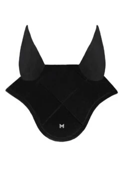 Maximilian Velvet Ear Bonnet Black