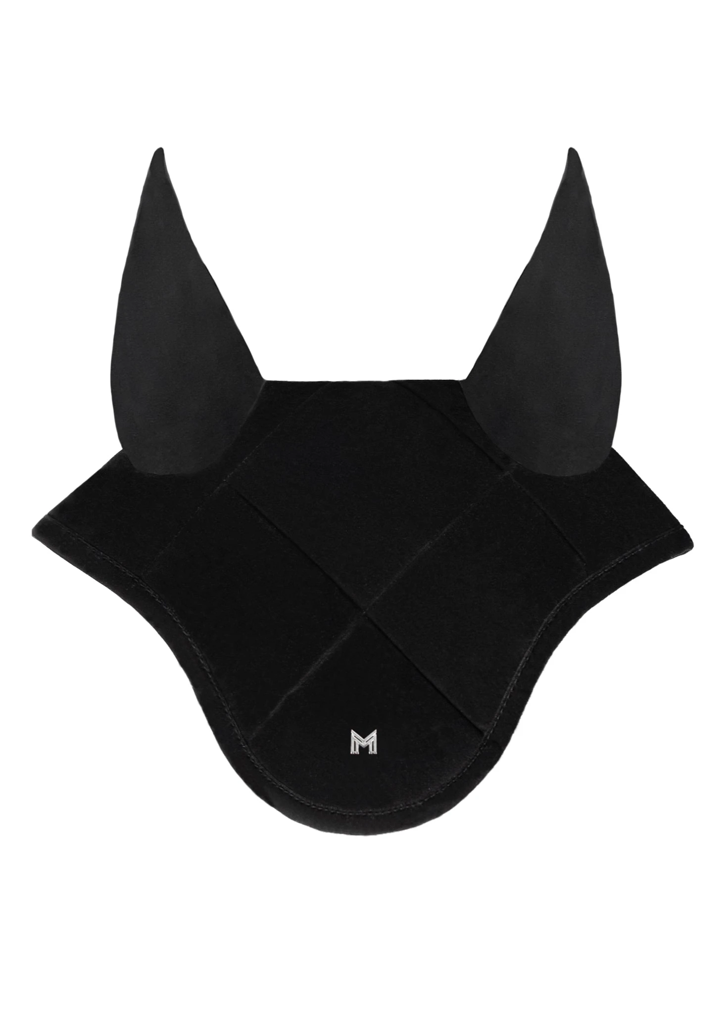 Maximilian Velvet Ear Bonnet Black 1 Maximilian Velvet Ear Bonnet Black