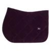 Maximilian Velvet Jump Saddle Pad Amethyst