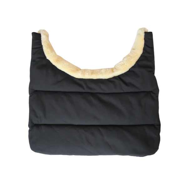 Kentucky Horsewear Kentucky Winter Horse Bib Black 3 Kentucky Horsewear Kentucky Winter Horse Bib Black - Image 3