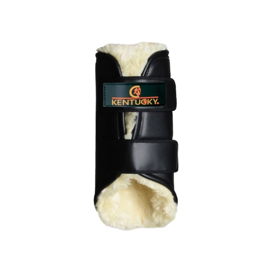 Kentucky Horsewear Kentucky Leather Brushing Boots Black 3 Kentucky Horsewear Kentucky Leather Brushing Boots Black - Image 3