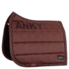 ANKY Limited Edition Check Pearl Dressage Saddle Pad Garnet Red
