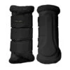 Equestrian Stockholm Fleece Brushing Boots Black Gold