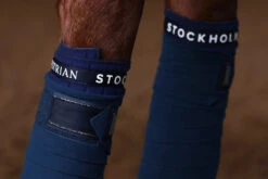 Equestrian Stockholm Bandage Pads Blue Meadow -Lemieux Store blue meadow bandages pad bandageunderlagg bandagen pad verbandkussen on1