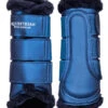 Equestrian Stockholm Fleece Brushing Boots Blue Meadow